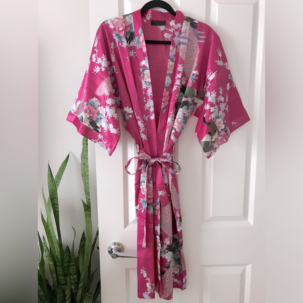 Handmade Kimono 100% Silk Robe NWOT